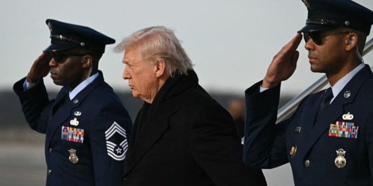 Trump attends solemn dignified transfer for Iowa guardsmen, civilian killed in Syria ISIS attack