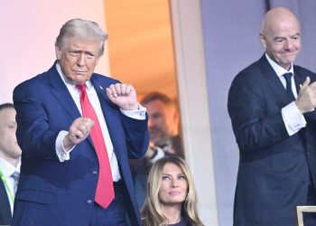 Trump says first lady ‘hates when I do this’ in public — the moment he can’t help repeating