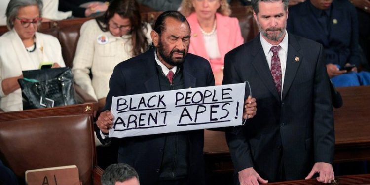 House GOP moves to censure Dem who disrupted Trump address for 2nd straight year