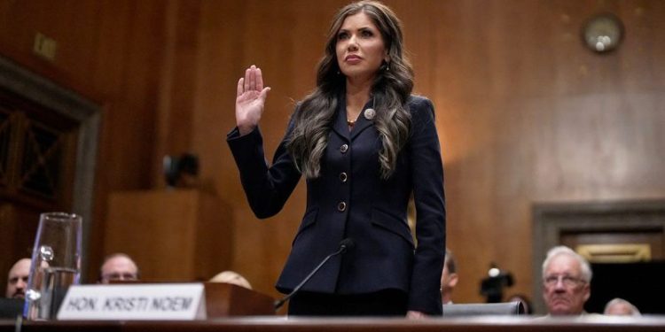 Kristi Noem to face Senate grilling over Minneapolis shootings as DHS shutdown hits week 3