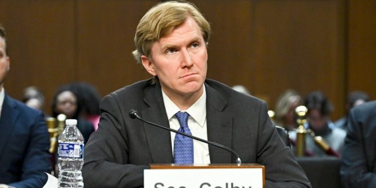 Pentagon policy chief grilled as Dem claims Trump broke promise about going to war with Iran